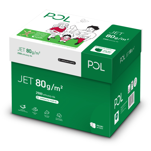 Papier ksero A4 80g POLJET 5 ryz